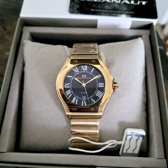 Oceanaut Men's OC1395 Rayonner Gold Quartz Watch - Picture 2 of 8